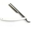 Бритва небезпечна під половинку леза Nishman EASY USE Push Razor біла, фото 