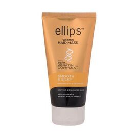Маска для волосся "Бездоганний шовк", з про-кератиновим комплексом Ellips Vitamin Hair Mask Smooth & Silky,120 мл, фото 