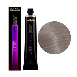 Безаміачна напівперманентна фарба для волосся L'Oreal Professionnel Dia Light 8.11, Світлий блондин глибокий попелястий, 50 мл, Номер краски: 8.11, фото 