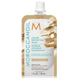 Відтінкова маска Moroccanoil Color Depositing для світлого блонду та русявого волосся, Champagne, 30 мл, фото 