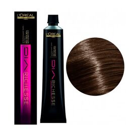 Фарба для волосся без аміаку L'Oreal Professionnel Dia Richesse 5.31,Світлий шатен золотисто-попелястий, 50 мл, Номер краски: 5.31, фото 