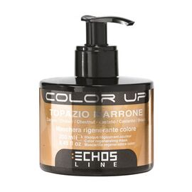 Тонуюча маска для волосся каштанова Echosline Color Up, 250 мл, фото 