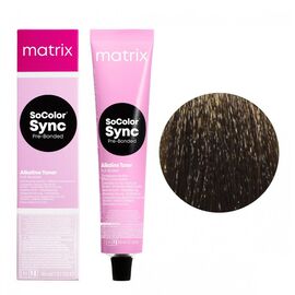 Крем-фарба без аміаку Matrix SoColor Sync Pre-Bonded 5MM, Світлий Шатен Глибокий Мокка, 90 мл, Вид: Фарба, Номер краски: 5MM, фото 