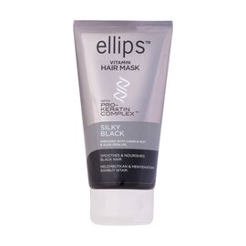 Маска для волосся "Шовкова ніч", з про-кератиновим комплексом Ellips Vitamin Hair Mask Silky Black,120 мл, фото 