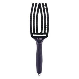 Щітка Olivia Garden  FINGERBRUSH Care Iconic Boar&Nylon Violet Amethyst M, фото 
