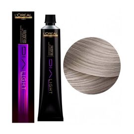 Безаміачна напівперманентна фарба для волосся L'Oreal Professionnel Dia Light 9.1, Дуже світлий блондин попелястий, 50 мл, Номер краски: 9.1, фото 