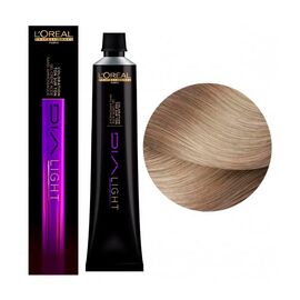 Безаміачна напівперманентна фарба для волосся L'Oreal Professionnel Dia Light 10.23, Дуже-дуже світлий блондин перламутрово-золотистий, 50 мл, Номер краски: 10.23, фото 