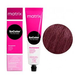 Стійка фарба для волосся Matrix SoColor Pre-Bonded 6VM, Темний Блондин Перламутровий Мокка, 90 мл, Номер краски: 6VM, фото 