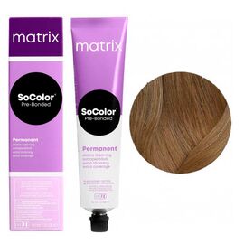 Стійка крем-фарба для волосся Matrix Socolor Beauty (Pre-Bonded Permanent) Extra Coverage 507Nw, Екстра кавередж Блондин Натуральний Теплий, 90 мл, Номер краски: 507Nw, фото 