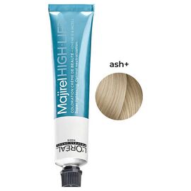 Крем-фарба для волосся L'Oreal Professionnel Majirel High Lift  Ash+, Попелястий інтенсивний, 50 мл, Об'єм: 50 мл, Номер краски: Ash+, фото 