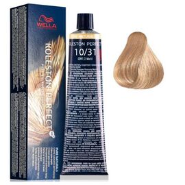Фарба для волосся Wella Professionals Koleston Perfect ME+ Pure Naturals 10/31, Яскравий блонд золотистий  попелястий, 60 мл, Номер краски: 10/31, фото 