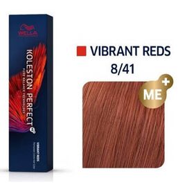Крем-фарба для волосся Wella Professionals Koleston Perfect 8/41, Світлий блондин мідний попелястий, 60 мл, Номер краски: 8/41, фото 