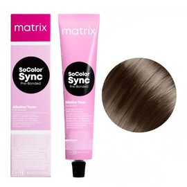 Крем-фарба без аміаку Matrix SoColor Sync Pre-Bonded 5MV, Світлий Шатен Мокка Фіолетовий, 90 мл, Вид: Фарба, Номер краски: 5MV, фото 