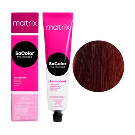 Стійка фарба для волосся Matrix SoColor Pre-Bonded 6Mr, Темний Блондин Мокка Червоний, 90 мл, Номер краски: 6Mr, фото 