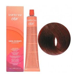Крем-фарба для волосся Inebrya Color 6/2 Темно-русявий фіолетовий із вмістом аміаку, 100 мл, Номер краски: 6/2, фото 