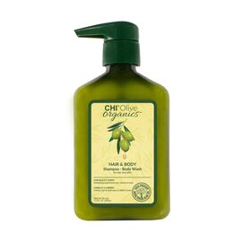 Шампунь для тіла та волосся Chi Olive Organics Hair & Body Shampoo Body Wash, 340 мл, фото 