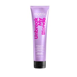 Відновлюючий догляд беззмивання для зміцнення волосся Matrix Total Results Unbreak My Blonde Reviving Leave-in Treatment,150 мл, фото 