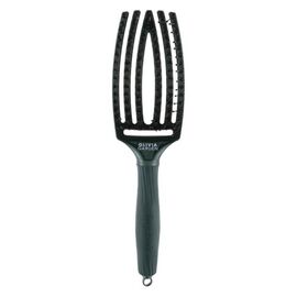 Щітка Olivia Garden  FINGERBRUSH Care Iconic Boar&Nylon Green Emerald M, фото 