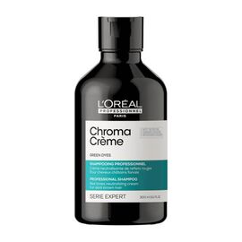 Крем-шампунь для волосся із зеленим пігментом L'Oreal Professionnel Serie Expert Chroma Creme Professional Shampoo Green Dyes, 300 мл, фото 