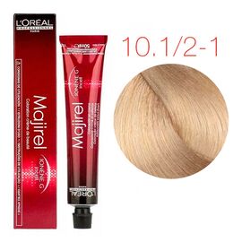 Крем-фарба для волосся  L'Oreal Professionnel Majirel 10 1/2 .1, Дуже-дуже світлий супер блондин попелястий, 50 мл, Об'єм: 50 мл, Номер краски: 10 1/2.1, фото 