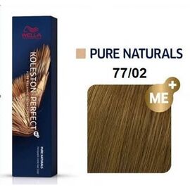 Крем-фарба для волосся Wella Professionals Koleston Perfect 77/02,Насичений блондин натурально-матовий, 60 мл, Номер краски: 77/02, фото 