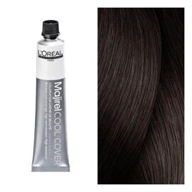 Стійка фарба для волосся L'Oreal Professionnel Majirel Cool Cover 5.18,Світлий шатен попелястий мокка, 50 мл, Об'єм: 50 мл, Номер краски: Cool Cover 5.18, фото 