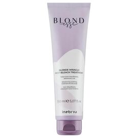 Крем-догляд лікування після освітлення волосся Inebrya Blondesse Blonde Miracle Post-Bleach Treatment, 150 мл, фото 