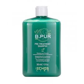 Очищувальний ремінералізувальний шампунь для волосся Echosline B.Pur Pre-Treatment Shampoo, 385 мл, фото 