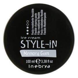 Моделювальна пластична паста Inebrya Memory Gum, 100 мл, фото 