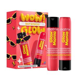 Набір для захисту кольору фолосся Matrix Glow Mania Pack (шампунь/300ml + кондиціонер/300ml), фото 