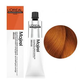 Крем-фарба для волосся L'Oreal Professionnel Majirel 7.43, Блондин мідно-золотистий, 60 мл, Об'єм: 60 мл., Номер краски: 7.43, фото 