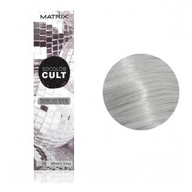 Пігмент прямої дії для волосся Matrix Socolor Cult Semi-Permanent (Direct) Haircolor Disco Silver, Диско Срібло, 90 мл, фото 