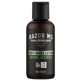 Лосьйон після гоління, без запаху Razor MD Post Shave Lotion Natural Unscented, 118 мл, фото 