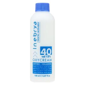 Крем-окислювач сапфір-кoлаген Inebrya Bionic 40 Vol Oxycream Zaffiro-Collagene, 12%, 150 мл, фото 