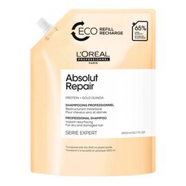 Шампунь для інтенсивного відновлення пошкодженого волосся L'Oreal Professionnel Serie Expert Absolut Repair Gold Quinoa + Protein Shampoo,рефі1500 мл, фото 