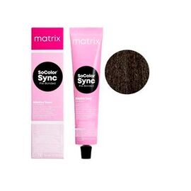 Безаміаковий тонер для волосся на кислотній основі Matrix Color Sync Pre-Bonded Acidic Toner 5N, Світлий шатен Натуральний, 90мл, Вид: Тонер, Номер краски: 5N, фото 