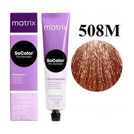 Стійка крем-фарба для волосся Matrix Socolor Beauty (Pre-Bonded Permanent) Extra Coverage 508M, Світлий Блондин Мокка, 90 мл, Номер краски: 508M, фото 
