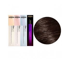 Безаміачна напівперманентна фарба для волосся L'Oreal Professionnel Dia Light 3, Темний шатен, 50 мл, Номер краски: 3, фото 