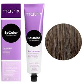 Стійка крем-фарба для волосся Matrix Socolor Beauty (Pre-Bonded Permanent) Extra Coverage 506NV,Темний Блондин Нейтральній Фіолетовий,   90 мл, Номер краски: 506NV, фото 