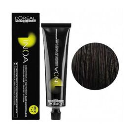 Крем-фарба для волосся  L'Oreal Inoa без аміаку 2  Брюнет глибокий, 60 мл, Номер краски: 2, фото 