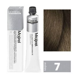 Крем-фарба для волосся L'Oreal Professionnel Majirel 7, Блондин, 50ml, Об'єм: 50 мл, Номер краски: 7, фото 