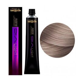 Безаміачна напівперманентна фарба для волосся L'Oreal Professionnel Dia Light 9.21, Дуже світлий блондин перламутрово-попелястий, 50 мл, Номер краски: 9.21, фото 