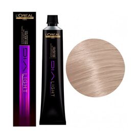 Безаміачна напівперманентна фарба для волосся L'Oreal Professionnel Dia Light 10.21, Дуже-дуже світлий блондин перламутрово-попелястий, 50 мл, Номер краски: 10.21, фото 