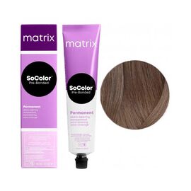 Стійка крем-фарба для волосся Matrix Socolor Beauty (Pre-Bonded Permanent) Extra Coverage 507AV,  Блондин Попелястий Перламутровий, 90 мл, Номер краски: 507AV, фото 
