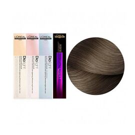 Безаміачна напівперманентна фарба для волосся L'Oreal Professionnel Dia Light 7.01, Блондин натуральний попелястий, 50 мл, Номер краски: 7.01, фото 