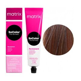 Стійка фарба для волосся Matrix SoColor Pre-Bonded 8SP, Світлий Блондин Сріблястий Перлинний, 90 мл, Номер краски: 8SP, фото 