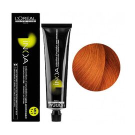 Фарба без аміаку L'Oreal Professionnel Inoa 7.44, Блондин мідний інтенсивний, 60 мл, Номер краски: 7.44, фото 