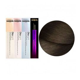 Безаміачна напівперманентна фарба для волосся L'Oreal Professionnel Dia Light 6, Темний блондин, 50 мл, Номер краски: 6, фото 