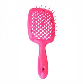 Гребінець Janeke Superbrush The Original Italian Desing рожевий, фото 