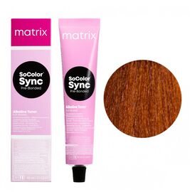 Крем-фарба без аміаку Matrix SoColor Sync Pre-Bonded 7CC+, Блонд Глибокий Мідний +,  90 мл, Вид: Фарба, Номер краски: 7CC+, фото 